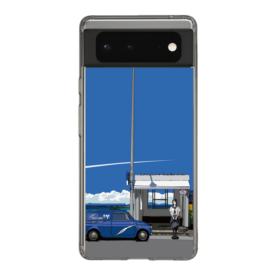 Slim Protection Case［ Studio Alec Shonan Story - Summer Bus Stop ］