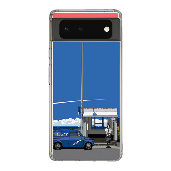 Slim Protection Case［ Studio Alec Shonan Story - Summer Bus Stop ］