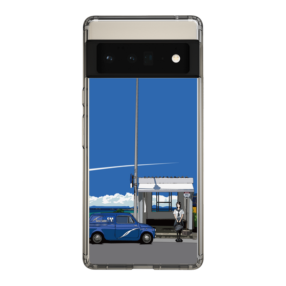 Slim Protection Case［ Studio Alec Shonan Story - Summer Bus Stop ］