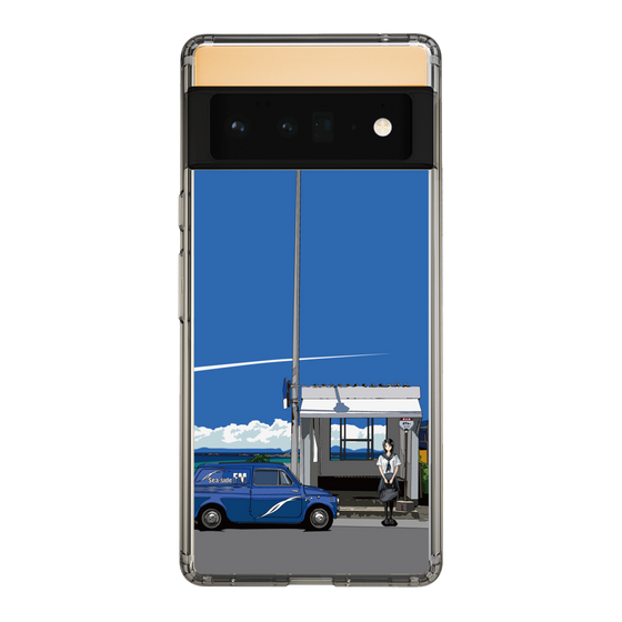 Slim Protection Case［ Studio Alec Shonan Story - Summer Bus Stop ］