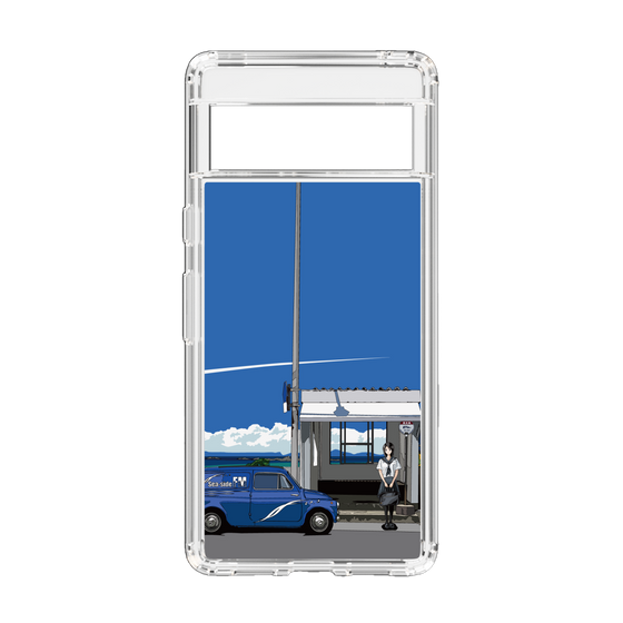 Slim Protection Case［ Studio Alec Shonan Story - Summer Bus Stop ］
