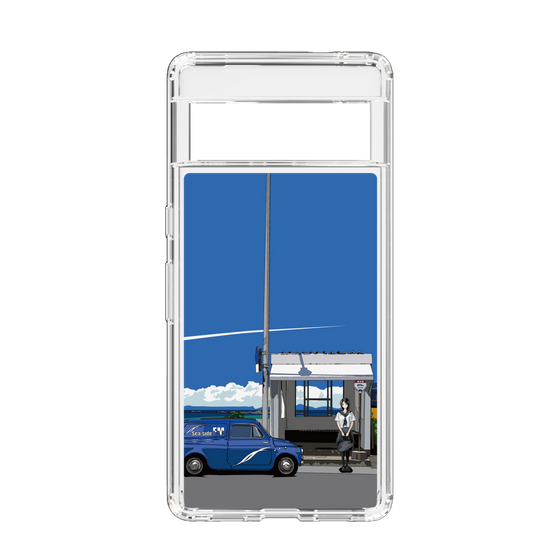 Slim Protection Case［ Studio Alec Shonan Story - Summer Bus Stop ］