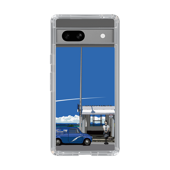 Slim Protection Case［ Studio Alec Shonan Story - Summer Bus Stop ］
