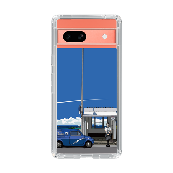 Slim Protection Case［ Studio Alec Shonan Story - Summer Bus Stop ］