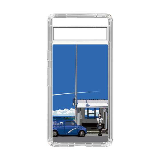 Slim Protection Case［ Studio Alec Shonan Story - Summer Bus Stop ］