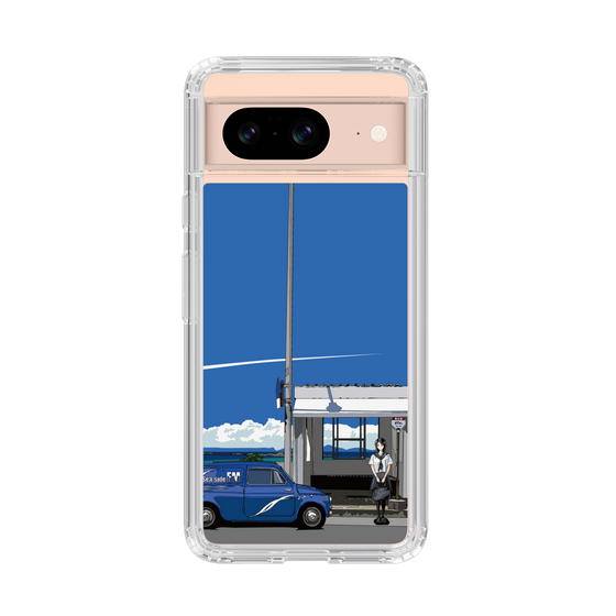 Slim Protection Case［ Studio Alec Shonan Story - Summer Bus Stop ］