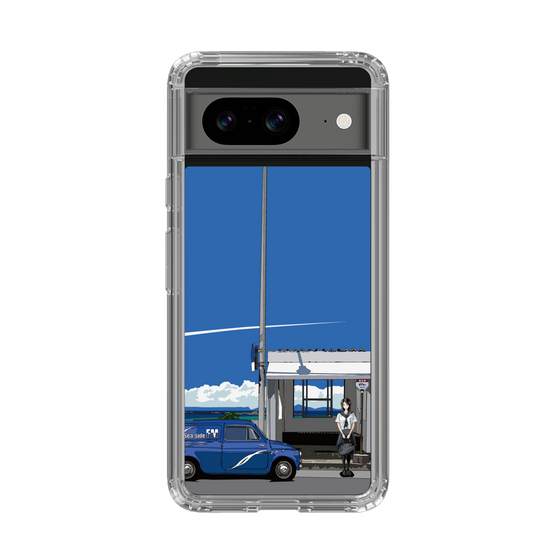 Slim Protection Case［ Studio Alec Shonan Story - Summer Bus Stop ］