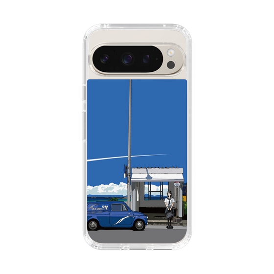 Slim Protection Case［ Studio Alec Shonan Story - Summer Bus Stop ］