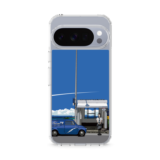 Slim Protection Case［ Studio Alec Shonan Story - Summer Bus Stop ］