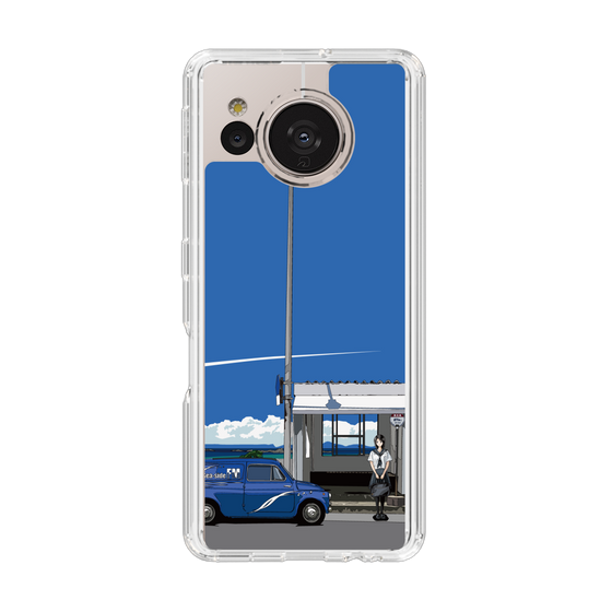 Slim Protection Case［ Studio Alec Shonan Story - Summer Bus Stop ］