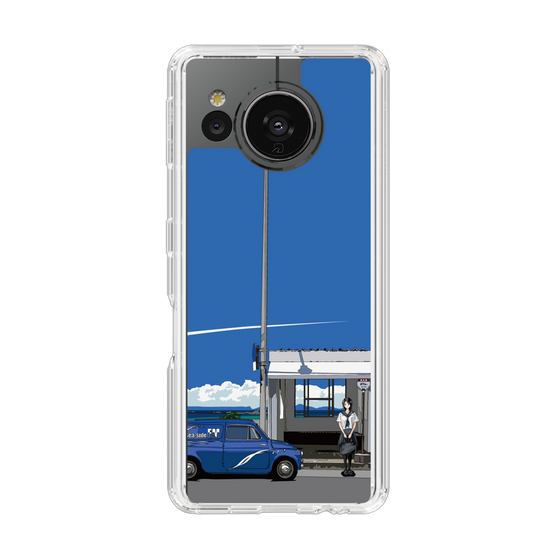 Slim Protection Case［ Studio Alec Shonan Story - Summer Bus Stop ］