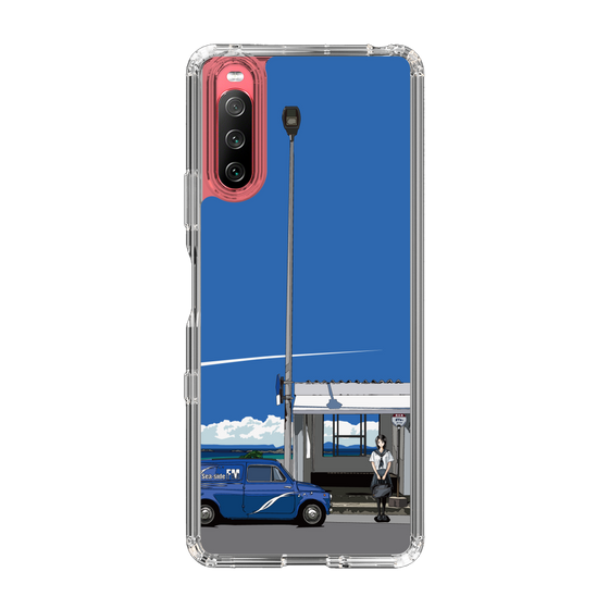 Slim Protection Case［ Studio Alec Shonan Story - Summer Bus Stop ］