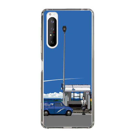 Slim Protection Case［ Studio Alec Shonan Story - Summer Bus Stop ］