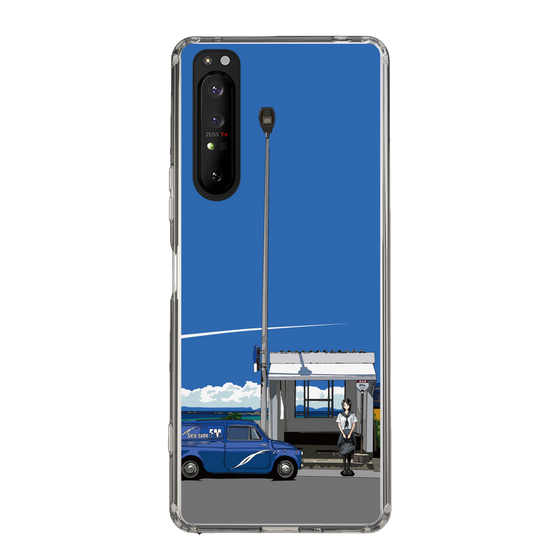 Slim Protection Case［ Studio Alec Shonan Story - Summer Bus Stop ］