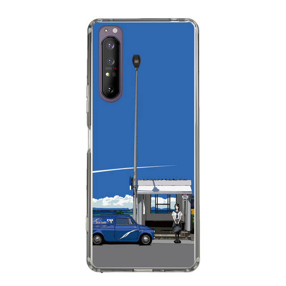 Slim Protection Case［ Studio Alec Shonan Story - Summer Bus Stop ］