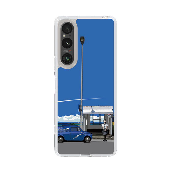 Slim Protection Case［ Studio Alec Shonan Story - Summer Bus Stop ］