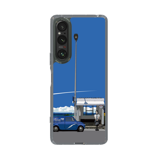 Slim Protection Case［ Studio Alec Shonan Story - Summer Bus Stop ］