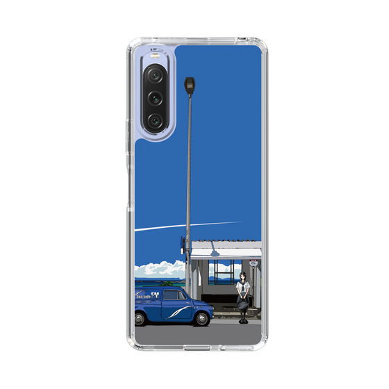 Slim Protection Case［ Studio Alec Shonan Story - Summer Bus Stop ］