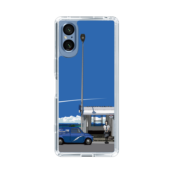 Slim Protection Case［ Studio Alec Shonan Story - Summer Bus Stop ］