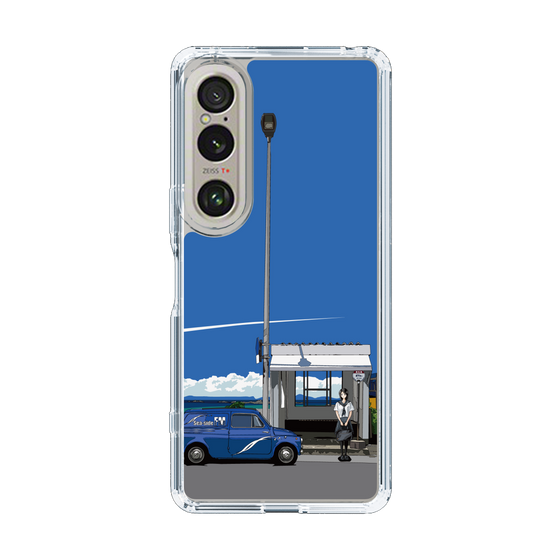 Slim Protection Case［ Studio Alec Shonan Story - Summer Bus Stop ］