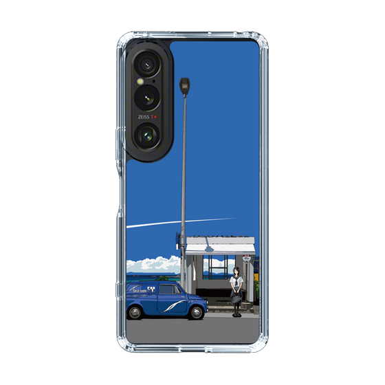 Slim Protection Case［ Studio Alec Shonan Story - Summer Bus Stop ］