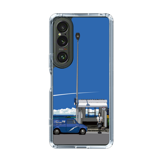 Slim Protection Case［ Studio Alec Shonan Story - Summer Bus Stop ］