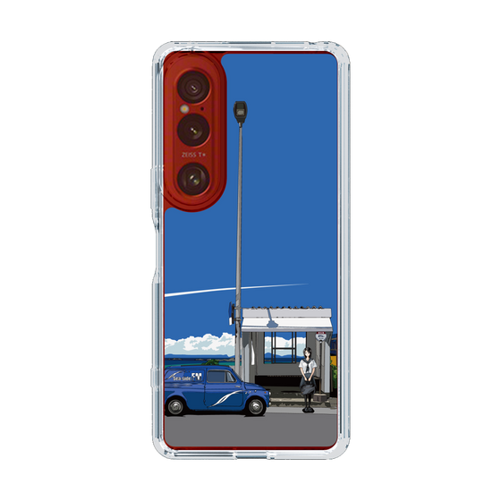 Slim Protection Case［ Studio Alec Shonan Story - Summer Bus Stop ］
