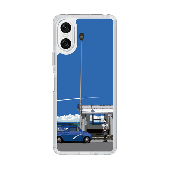 Slim Protection Case［ Studio Alec Shonan Story - Summer Bus Stop ］