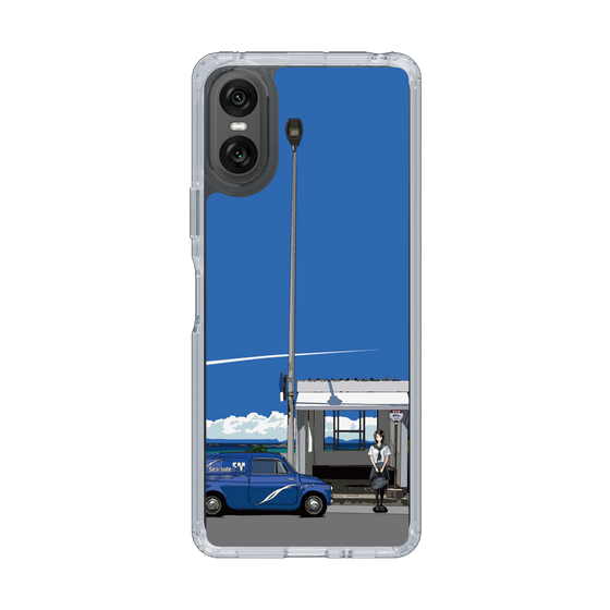 Slim Protection Case［ Studio Alec Shonan Story - Summer Bus Stop ］