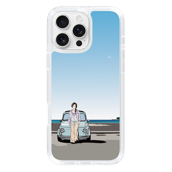Slim Protection Case［ Studio Alec Shonan Story - Parking Lot by the Beach ］
