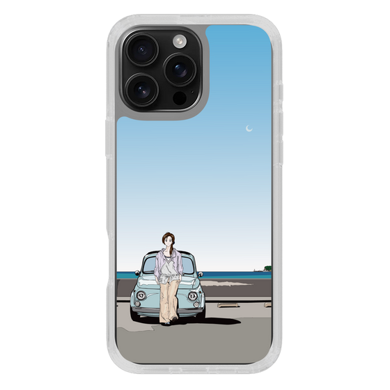 Slim Protection Case［ Studio Alec Shonan Story - Parking Lot by the Beach ］