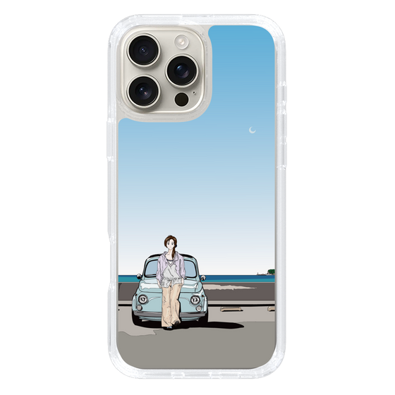 Slim Protection Case［ Studio Alec Shonan Story - Parking Lot by the Beach ］