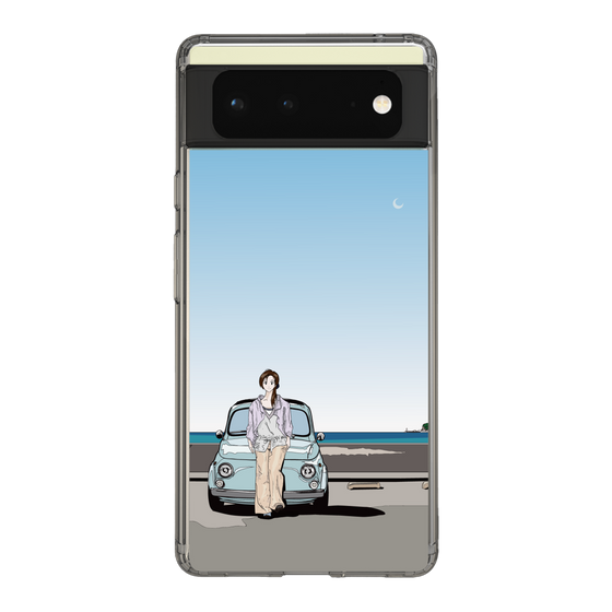 Slim Protection Case［ Studio Alec Shonan Story - Parking Lot by the Beach ］