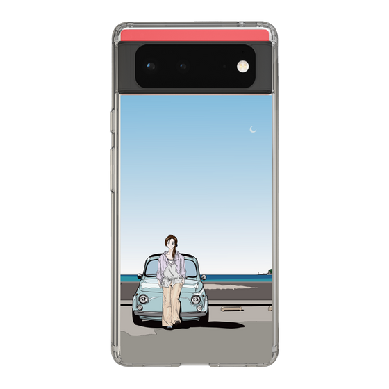 Slim Protection Case［ Studio Alec Shonan Story - Parking Lot by the Beach ］