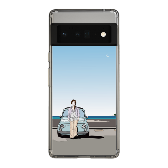 Slim Protection Case［ Studio Alec Shonan Story - Parking Lot by the Beach ］