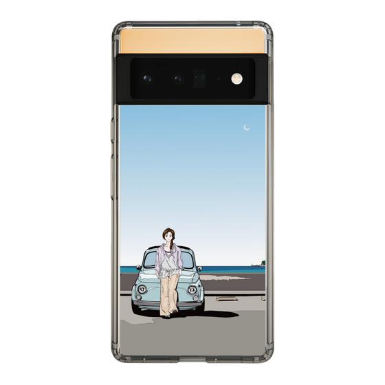 Slim Protection Case［ Studio Alec Shonan Story - Parking Lot by the Beach ］