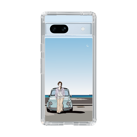 Slim Protection Case［ Studio Alec Shonan Story - Parking Lot by the Beach ］
