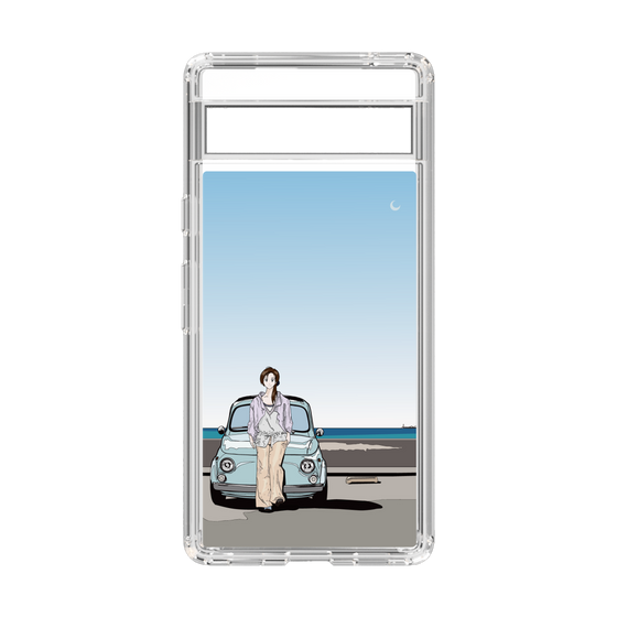 Slim Protection Case［ Studio Alec Shonan Story - Parking Lot by the Beach ］