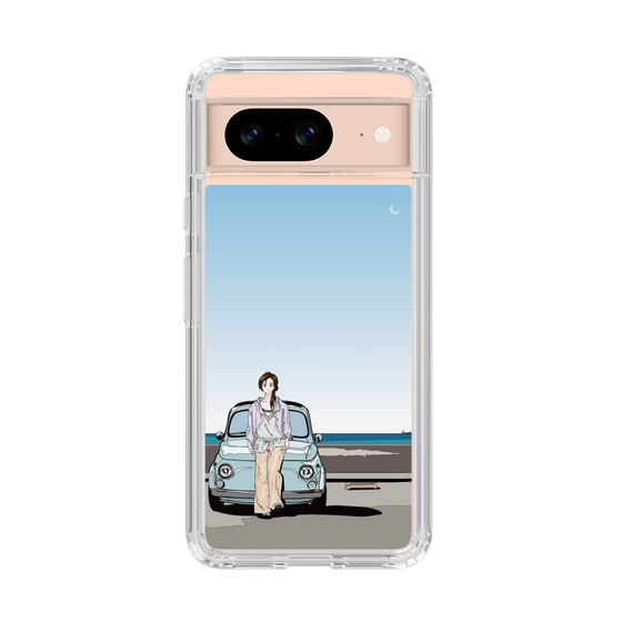 Slim Protection Case［ Studio Alec Shonan Story - Parking Lot by the Beach ］