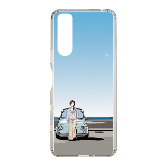 Slim Protection Case［ Studio Alec Shonan Story - Parking Lot by the Beach ］