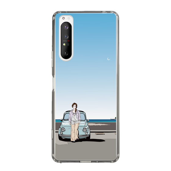 Slim Protection Case［ Studio Alec Shonan Story - Parking Lot by the Beach ］