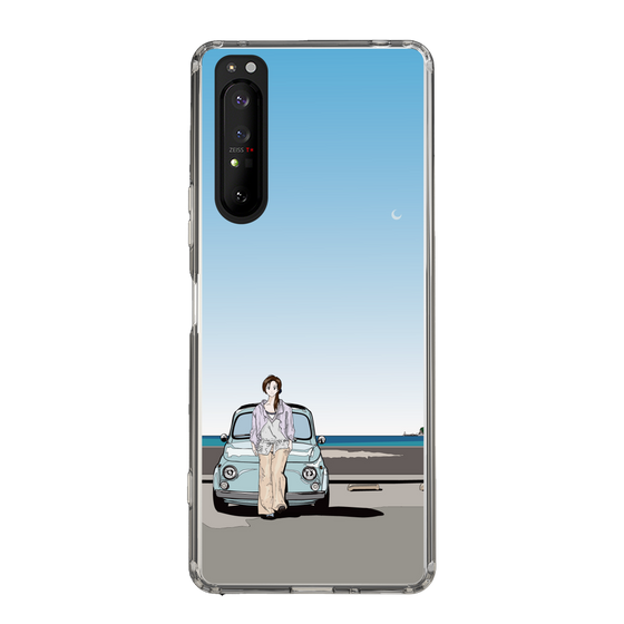 Slim Protection Case［ Studio Alec Shonan Story - Parking Lot by the Beach ］