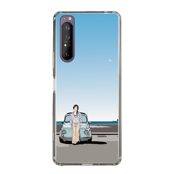 Slim Protection Case［ Studio Alec Shonan Story - Parking Lot by the Beach ］