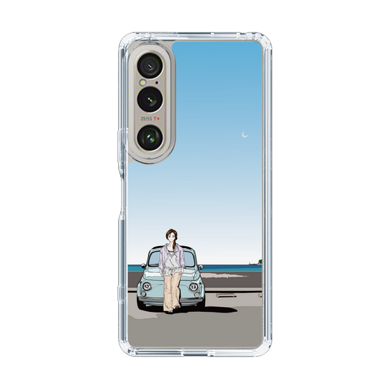 Slim Protection Case［ Studio Alec Shonan Story - Parking Lot by the Beach ］