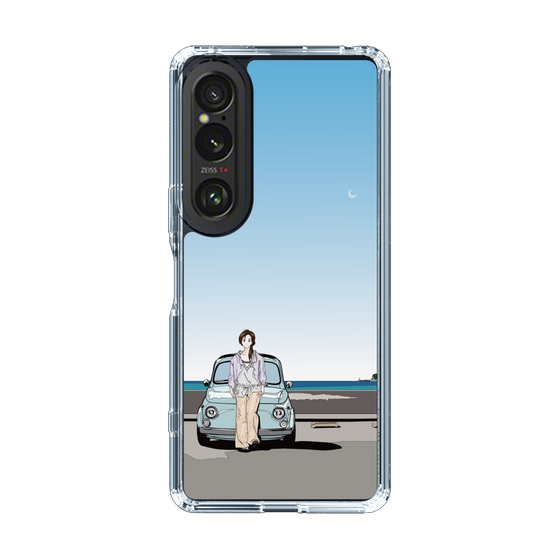 Slim Protection Case［ Studio Alec Shonan Story - Parking Lot by the Beach ］