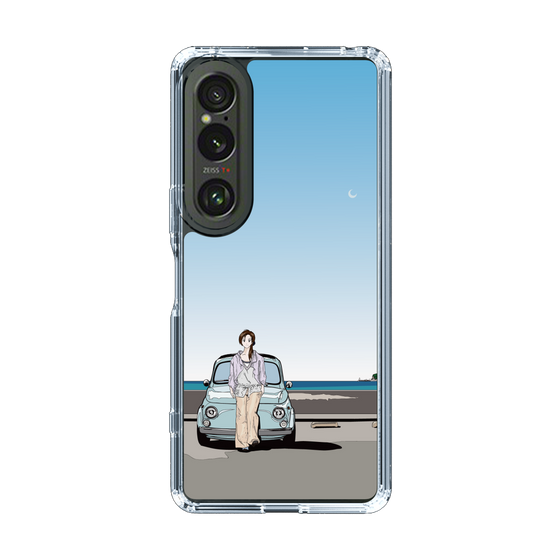 Slim Protection Case［ Studio Alec Shonan Story - Parking Lot by the Beach ］