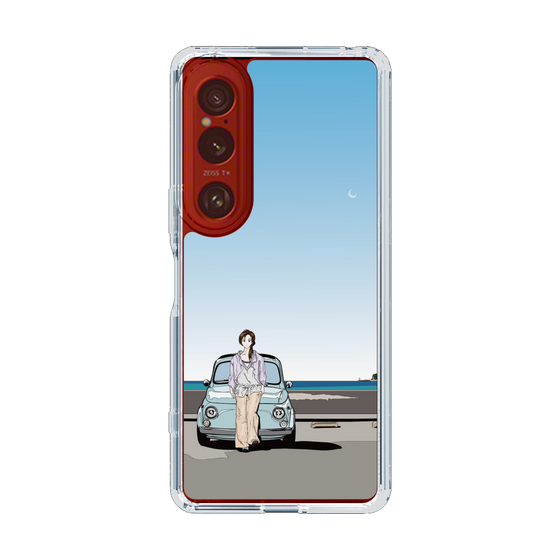 Slim Protection Case［ Studio Alec Shonan Story - Parking Lot by the Beach ］