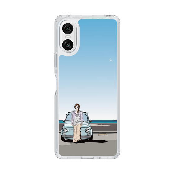 Slim Protection Case［ Studio Alec Shonan Story - Parking Lot by the Beach ］