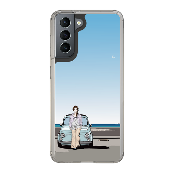Slim Protection Case［ Studio Alec Shonan Story - Parking Lot by the Beach ］