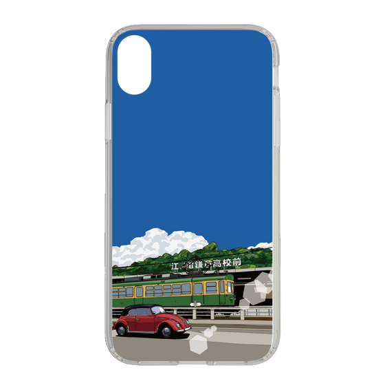 Slim Protection Case［ Studio Alec Shonan Story - In Front of Kamakura High School Station (Enoden) ］